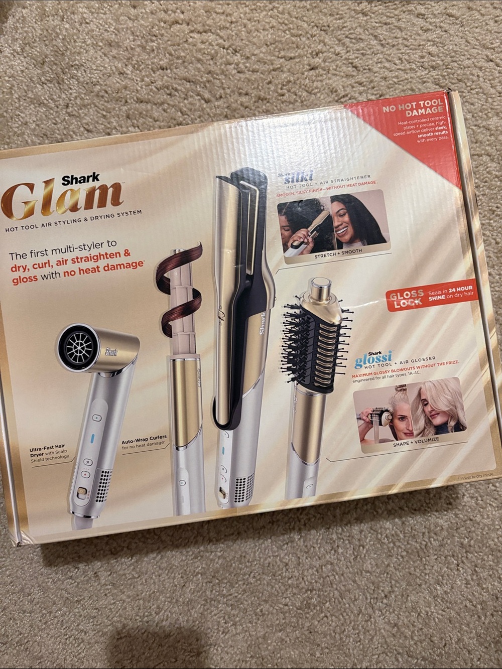 Hot Tool Multi-Styler in Gold and White